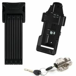 ABUS Bordo Big 6000 Faltschloss 120cm SH Halter + Shimano STEPS E8010 Akkuschloss Unterrohrakku