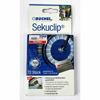 Büchel Speichenreflektor Sekuclip 80mm 72er Verpackung 3 Büchel Speichenreflektor Sekuclip 80mm 72er Verpackung