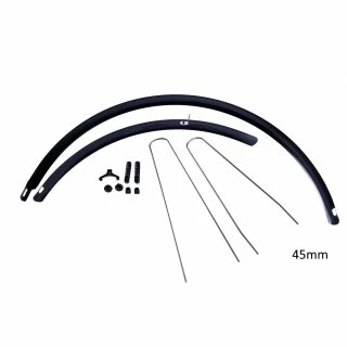 CURANA C-Lite Schutzblech Set 28" Schwarz 5 CURANA C-Lite Schutzblech Set 28" Schwarz – Bild 3