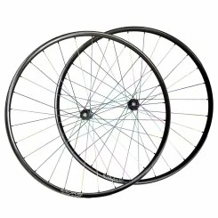 BikeProf DT Swiss 180 EXP Boost + Duke Lucky Jack SLS Ultra Carbon Laufradsatz 29" Rainbow 1150g Oil Slick