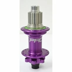 Hope Pro 4 Nabe Hinterradnabe Boost Shimano Microspline MS12 12x148mm Steckachse Lila Purle
