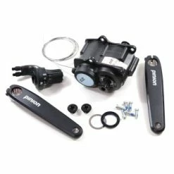 PINION Getriebe C1.12 Schwarz Anthrazit - Komplettset P1110 - Schaltgriff DS2 + Kurbel 11 PINION Getriebe C1.12 Schwarz Anthrazit - Komplettset P1110 - Schaltgriff DS2 + Kurbel -Fahrrad Verkäufe pinion getriebe c112 schwarz anthrazit komplettset p1110 schaltgriff ds2 kurbel 1