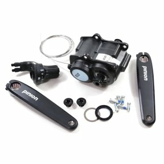 PINION Getriebe C1.12 Schwarz Anthrazit - Komplettset P1110 - Schaltgriff DS2 + Kurbel 7 PINION Getriebe C1.12 Schwarz Anthrazit - Komplettset P1110 - Schaltgriff DS2 + Kurbel – Bild 5