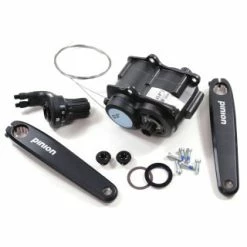 PINION Getriebe C1.9 XR Schwarz Anthrazit - Komplettset P1120 - Schaltgriff DS2 + Kurbel -Fahrrad Verkäufe pinion getriebe c19 xr schwarz anthrazit komplettset p1120 schaltgriff ds2 kurbel 1