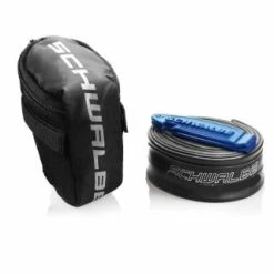 SCHWALBE Schlauchtasche Tour Saddle Bag Mit Schlauch SV 17 + Reifenheber