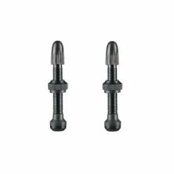 SCHWALBE Tubelessventil Aluminium Schwarz SV 40mm 2 Stück - 4g